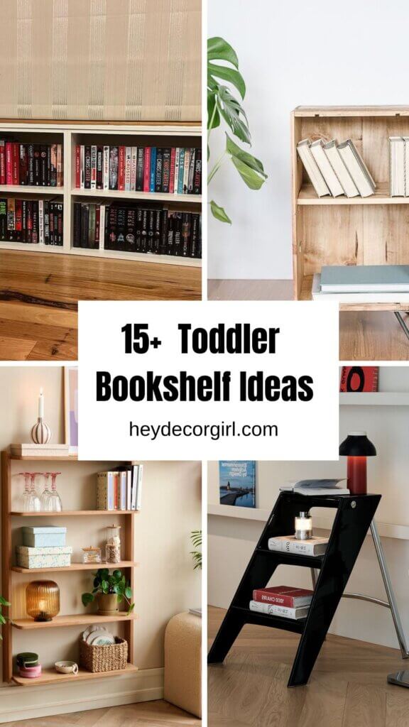 Toddler Bookshelf Ideas