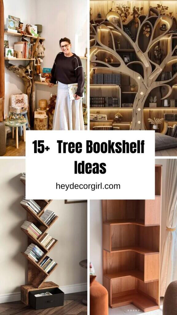 Tree Bookshelf Ideas