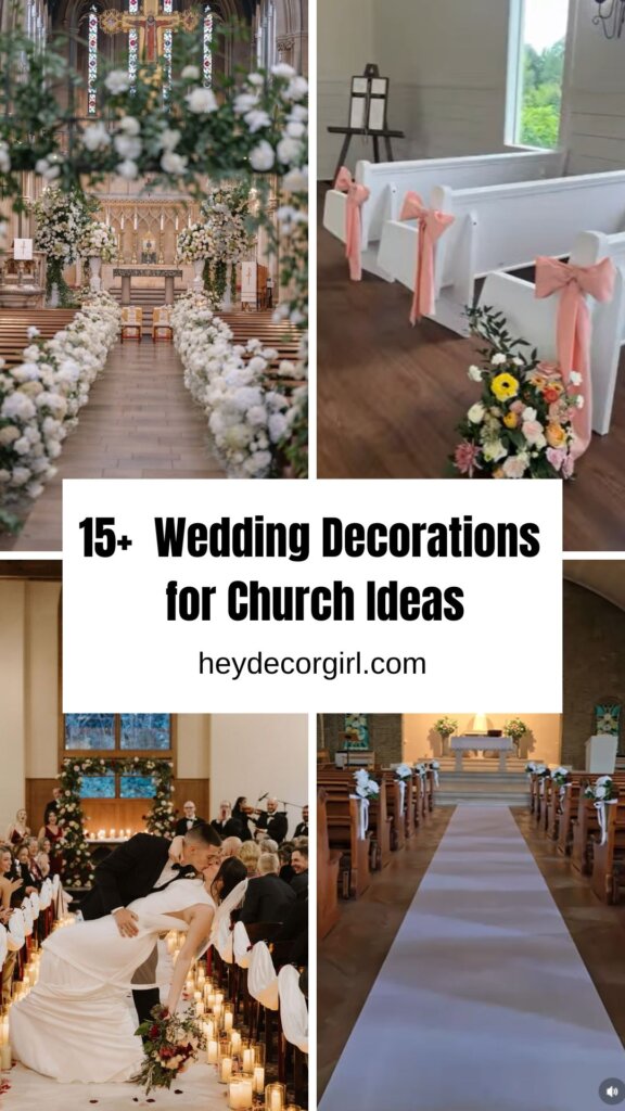 Wedding Decorations for Church