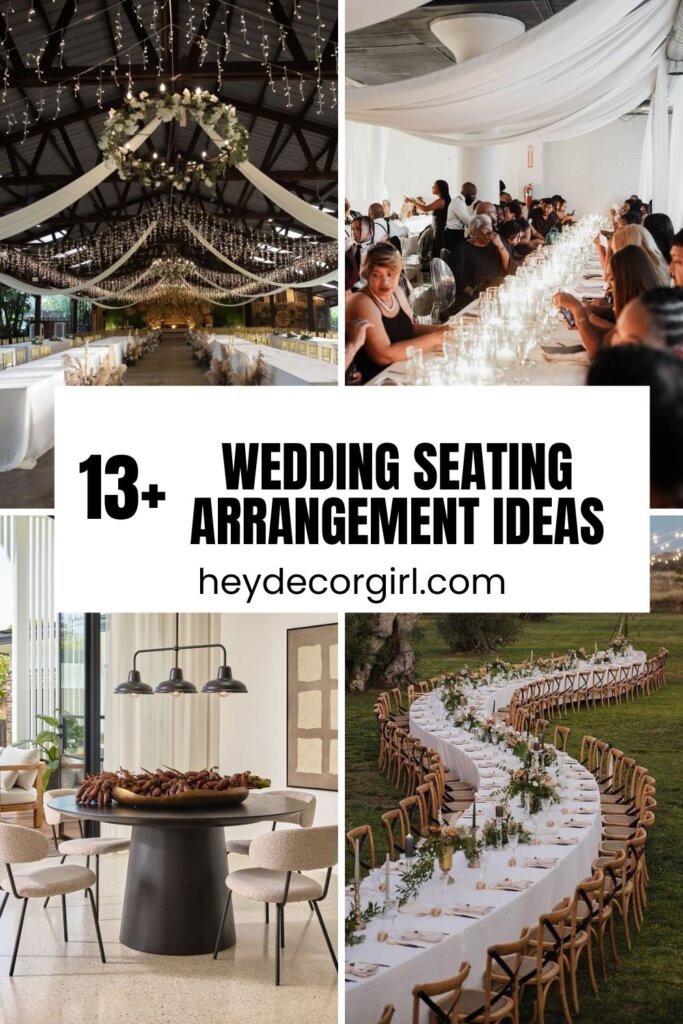 Wedding Seating Arrangement Ideas