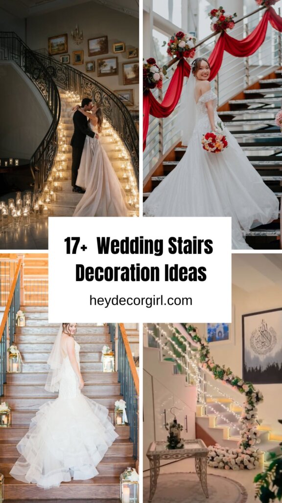 Wedding Stairs Decoration Ideas