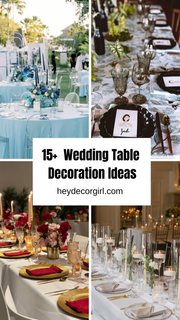 Wedding Table Decorations