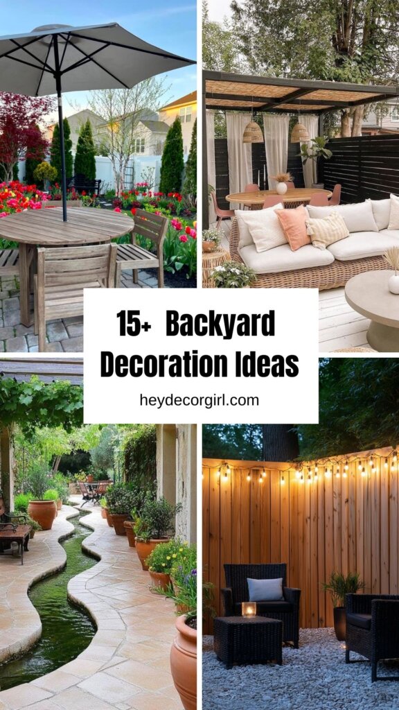 Backyard Decoration Ideas