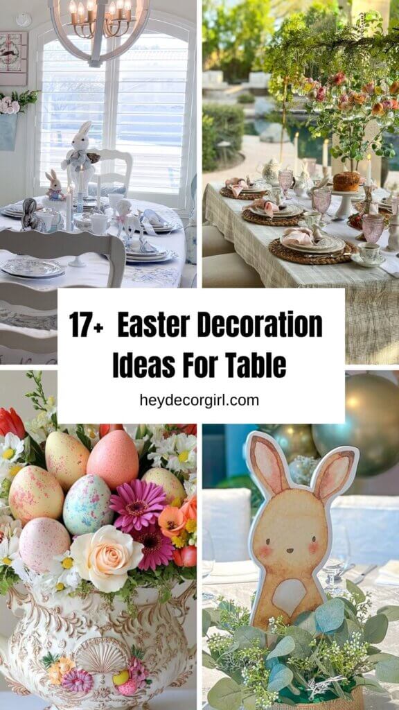 Easter Decoration Ideas for Table