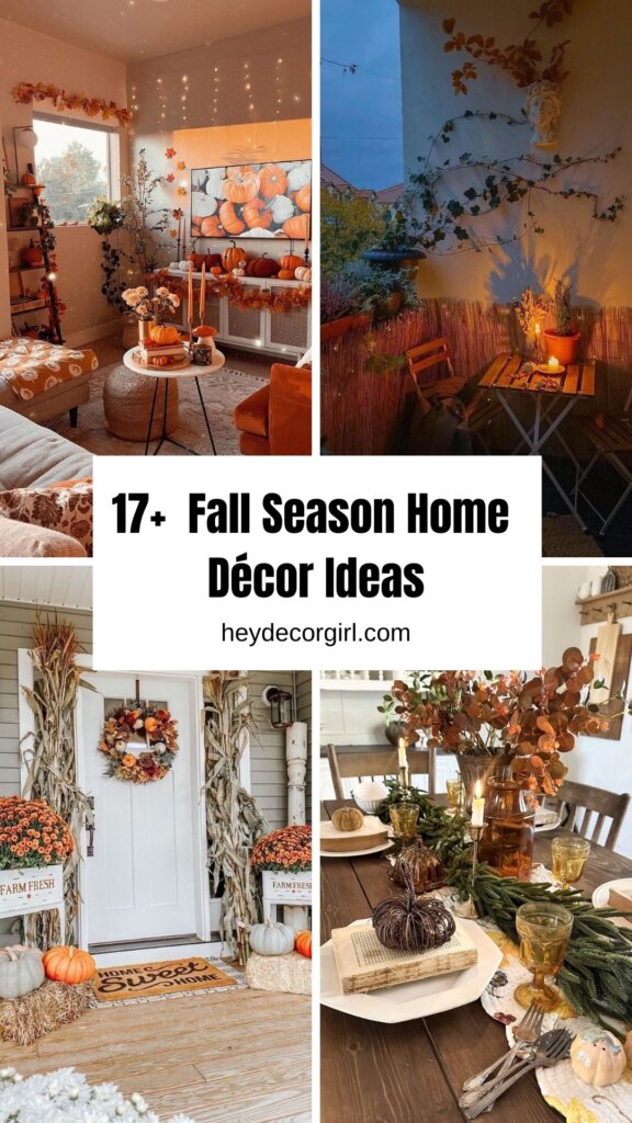 Fall Season Home Décor