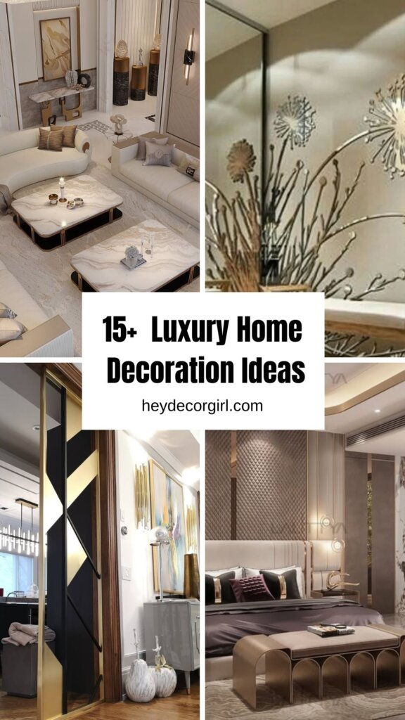 Luxury Home Decoration Ideas