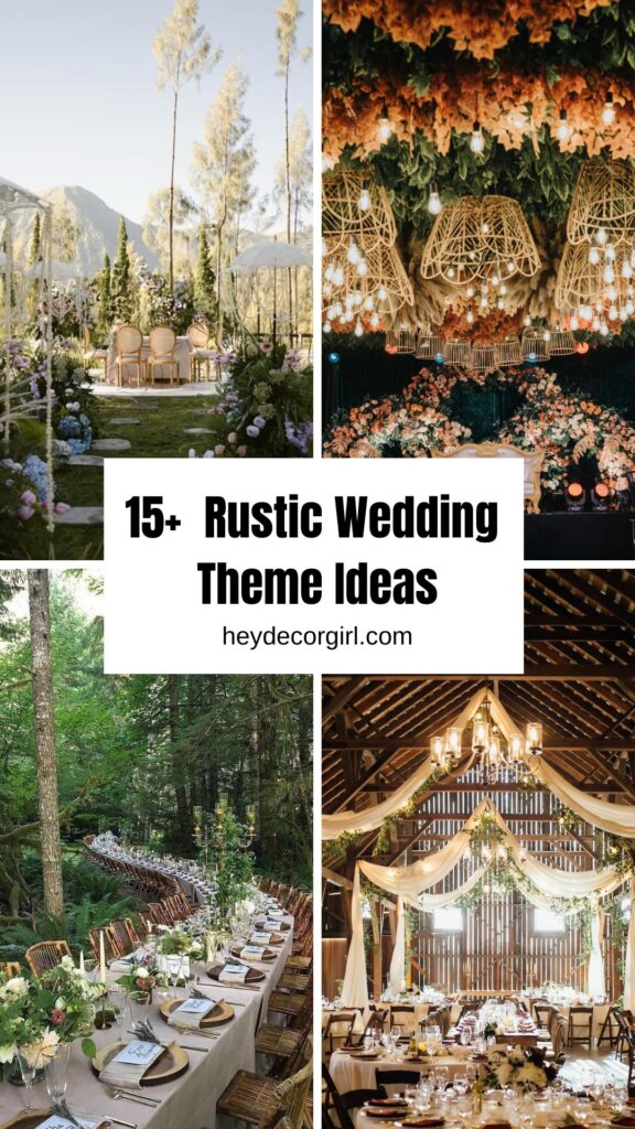 Rustic Wedding Theme Ideas