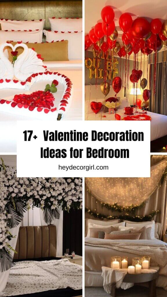 Valentine Decoration Ideas for Bedroom