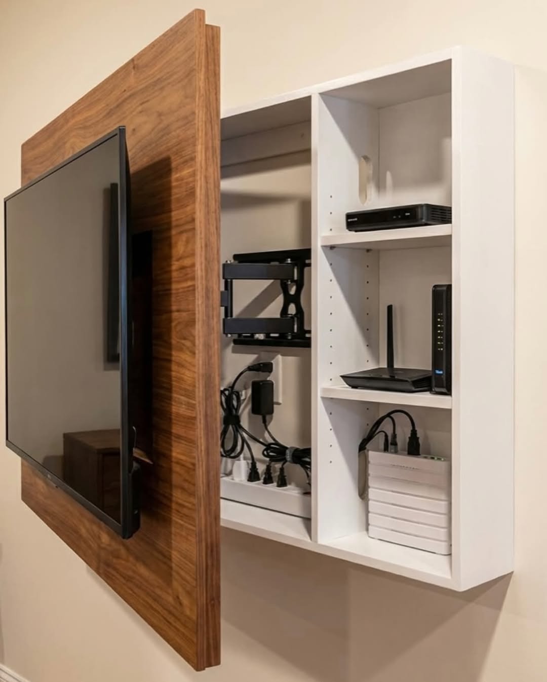 Hidden Storage Wall Cabinets Ideas for Small & Modern Homes!