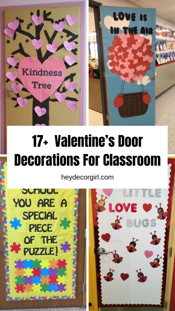 Valentine’s Door Decorations For Classroom