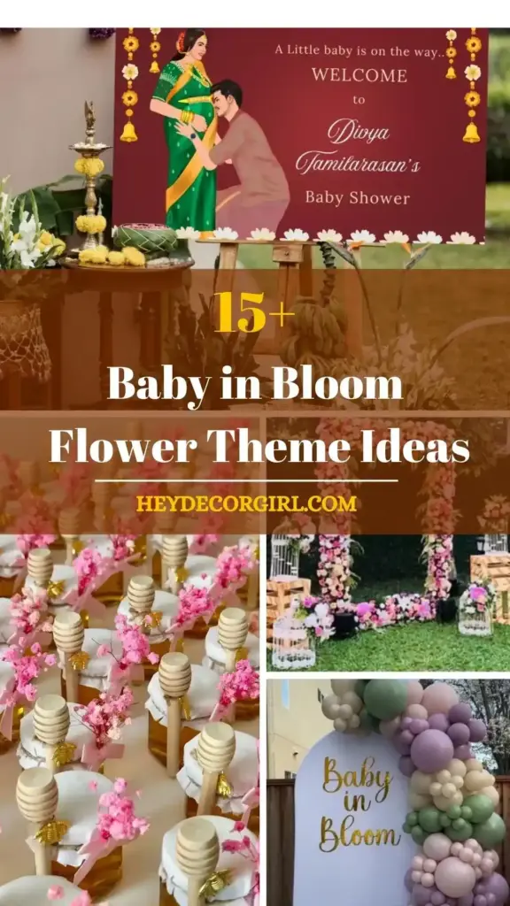 Baby in Bloom Flower Theme