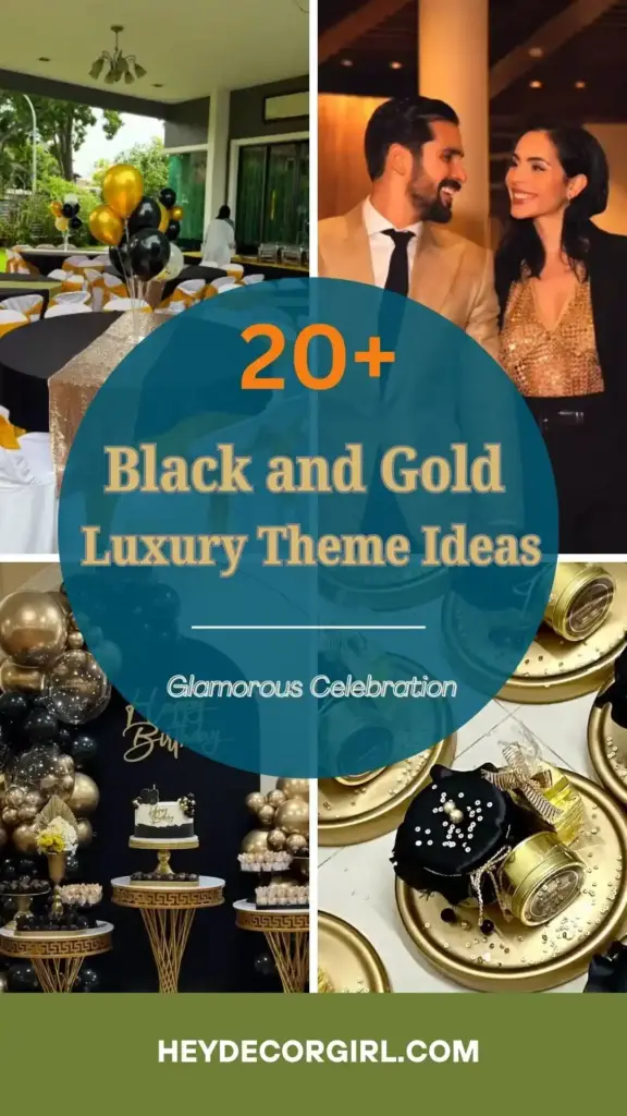 Black and Gold Luxury Theme