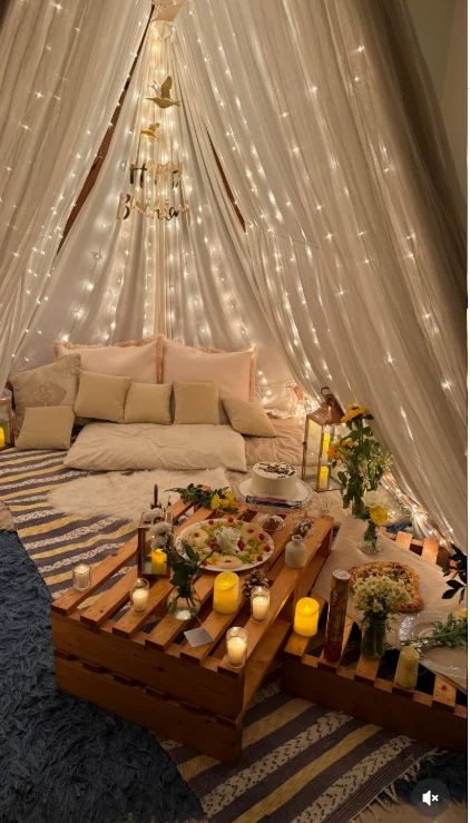 Boho birthday decorations