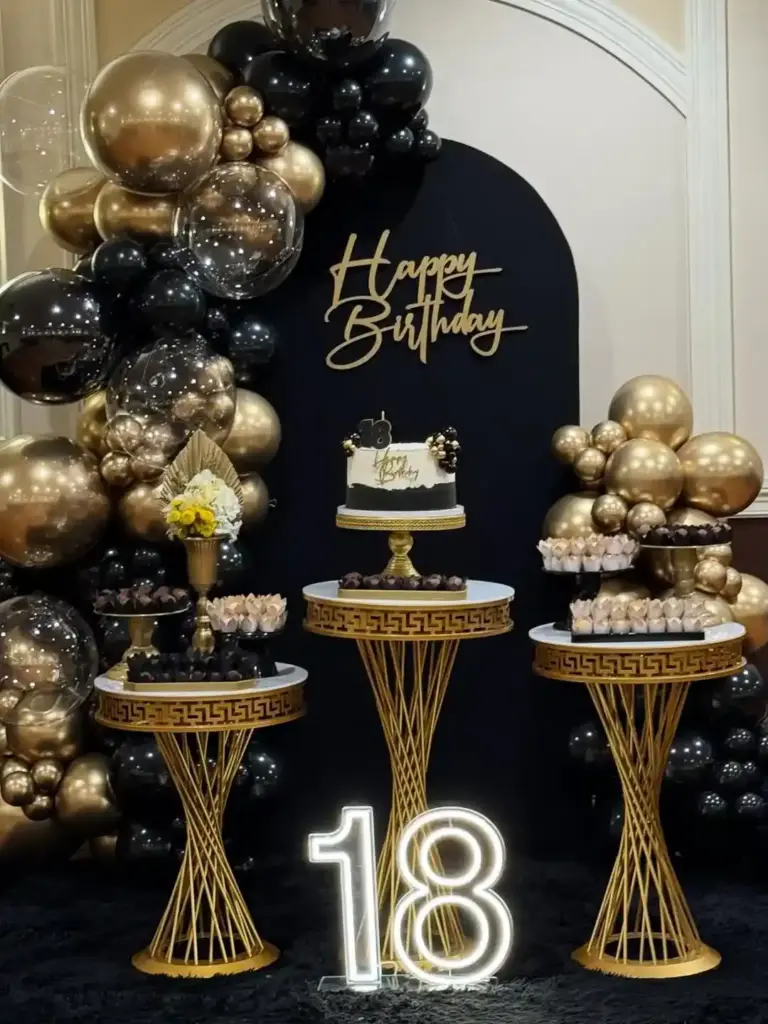 Black and Gold Luxury Theme