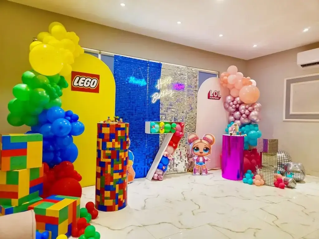 LEGO Building Theme Decorations