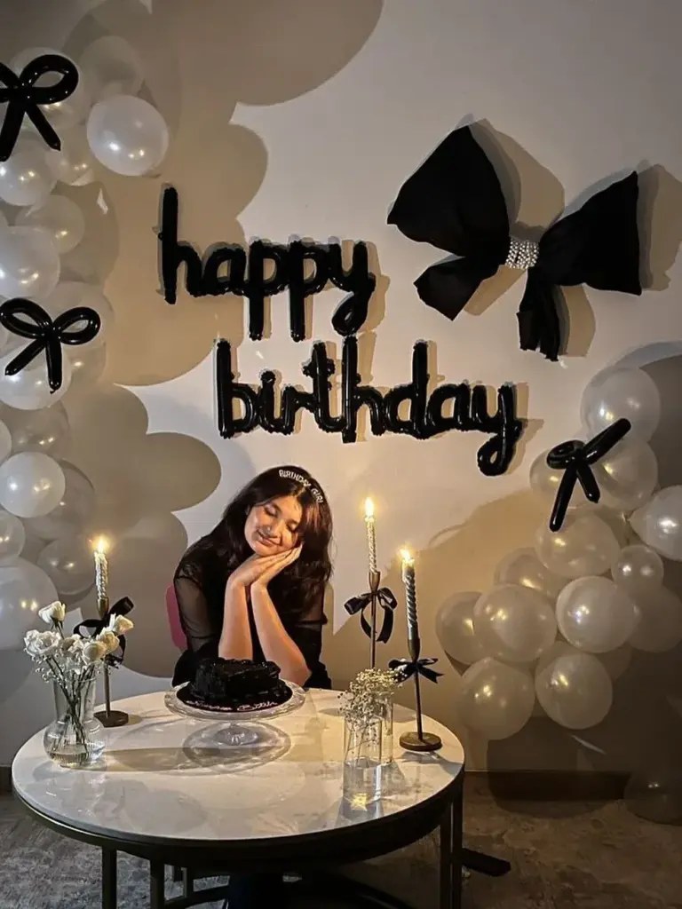 Minimalist Birthday Decorations
