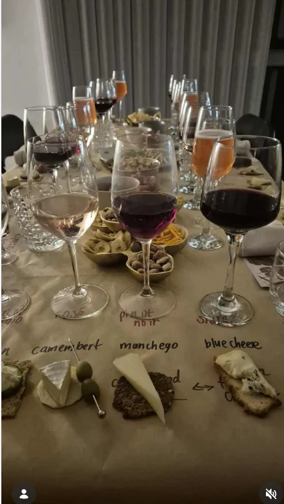 Wine and Cheese Party Decor