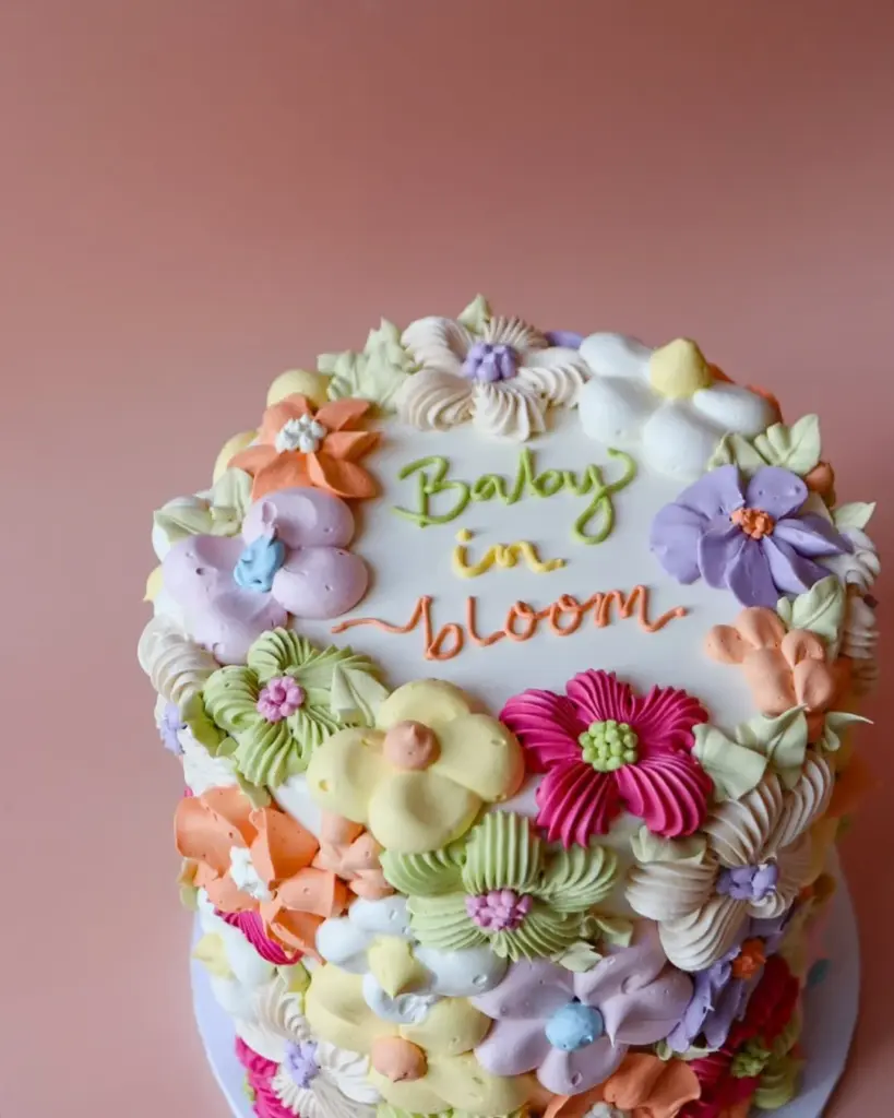 Baby in Bloom Flower Theme: