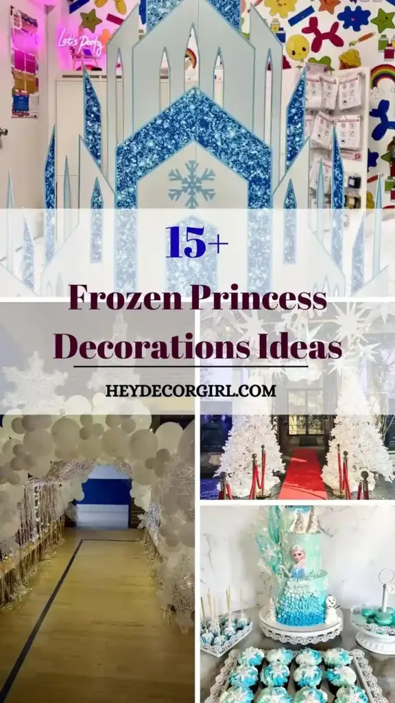 Frozen Princess Decorations
