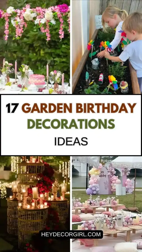 Garden Birthday Decorations
