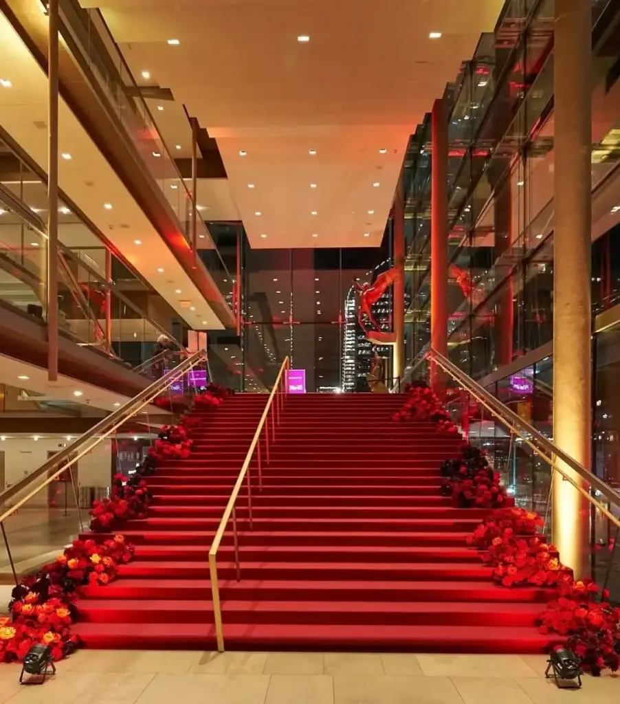 Hollywood red carpet theme