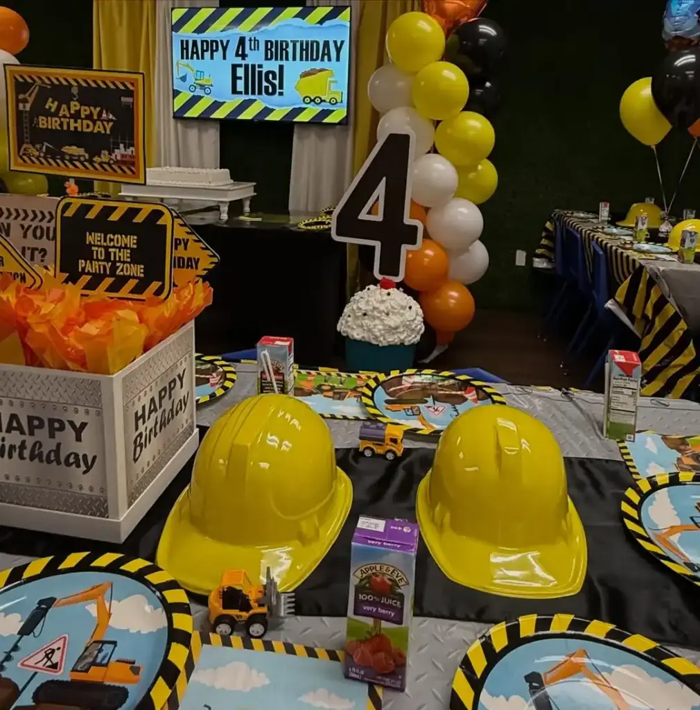 Construction Truck Theme Decor Ideas