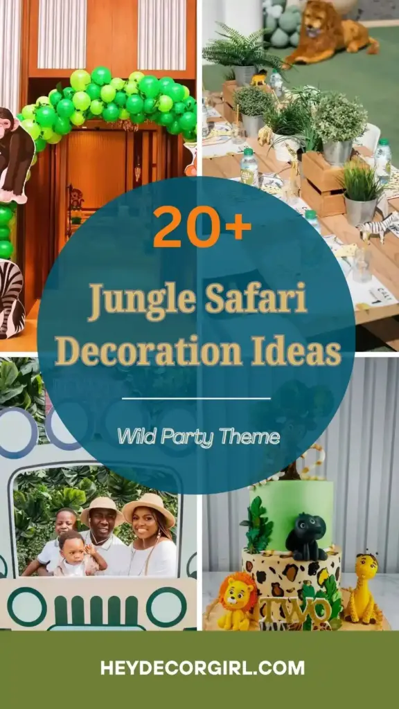 Jungle Safari Decoration Ideas
