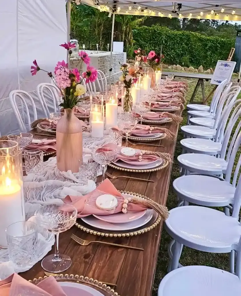 Boho birthday decorations