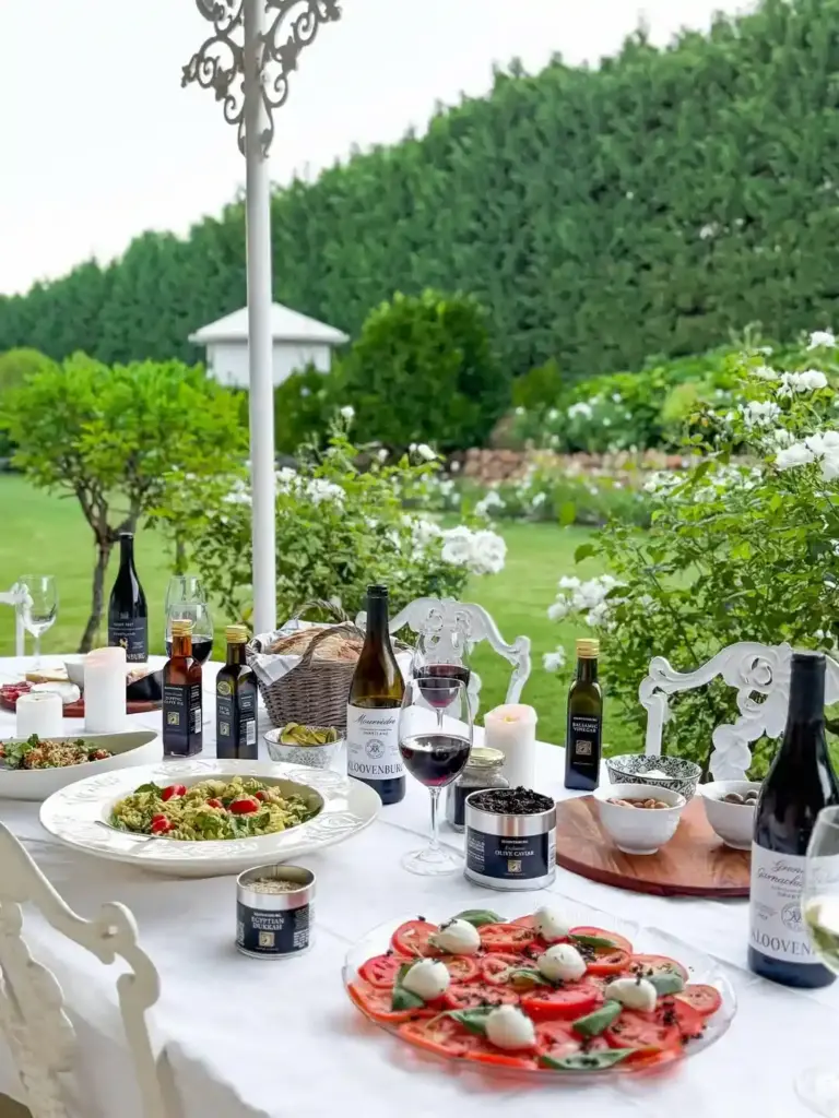 Wine and Cheese Party Decor