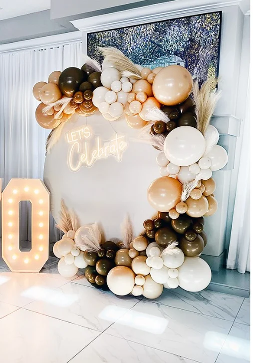 Boho birthday decorations