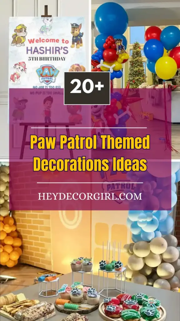 Paw Patrol Themed Decorations Ideas