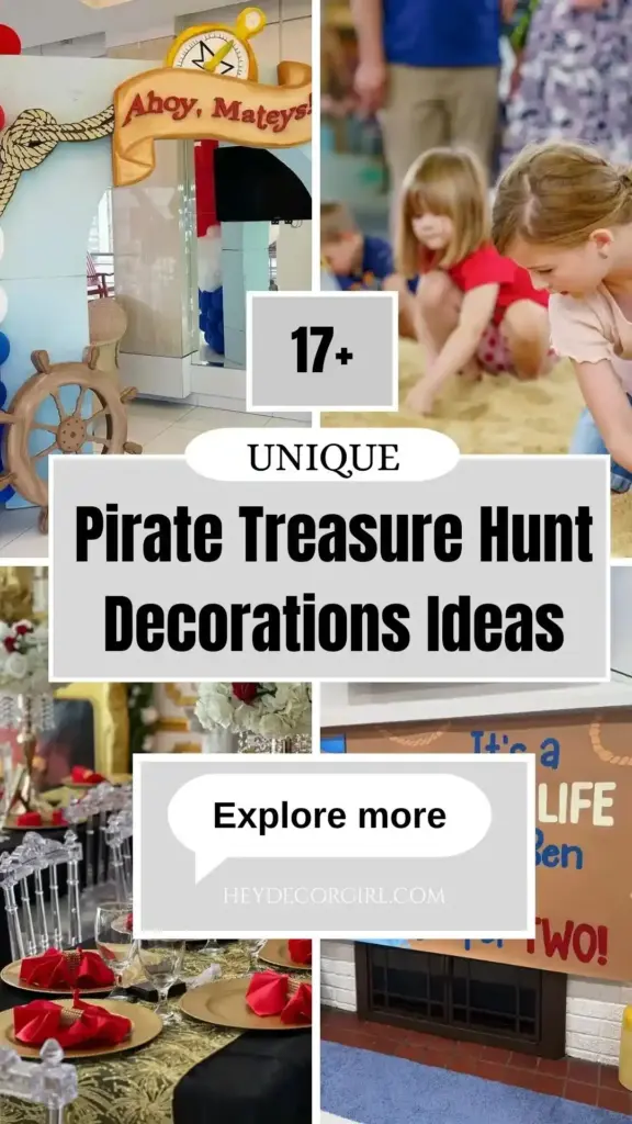 Pirate Treasure Hunt Decorations