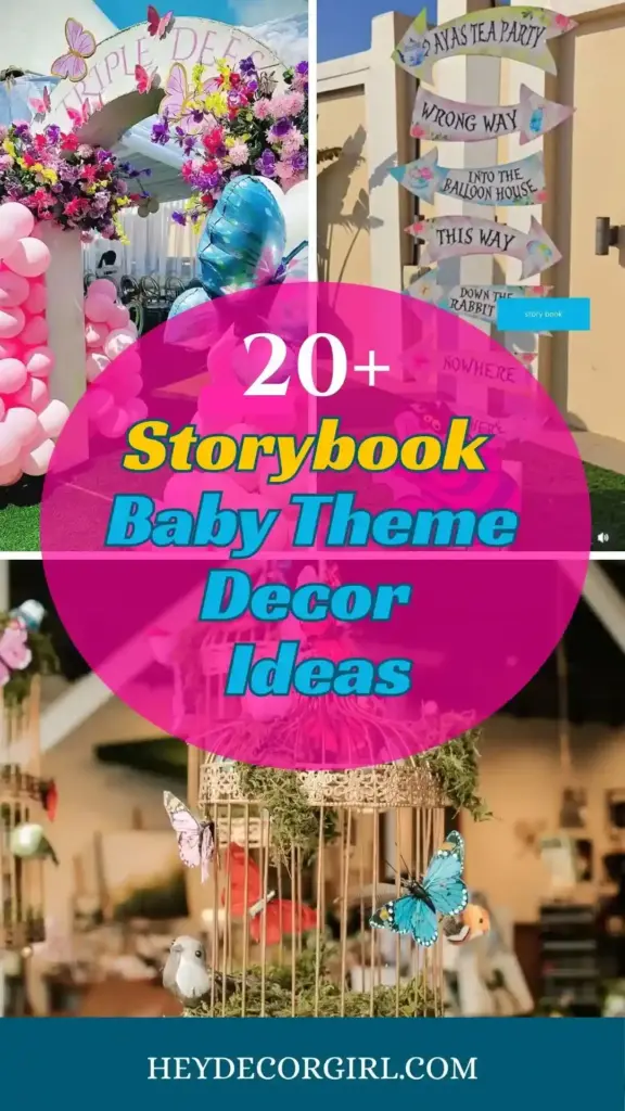 Storybook Baby Theme Decor