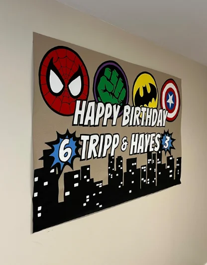 Superhero Party Decorations