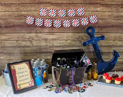 Pirate Treasure Hunt Decorations