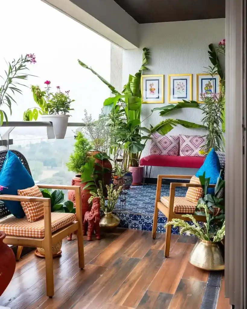 Tropical beach theme decor