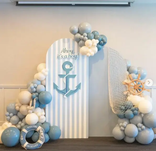 Nautical Baby Shower Decor