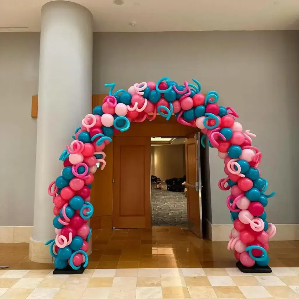 Gender Reveal Balloon Decorations