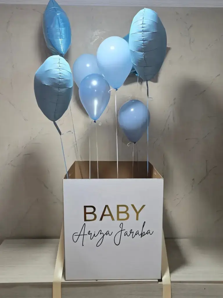 Gender Reveal Balloon Decorations