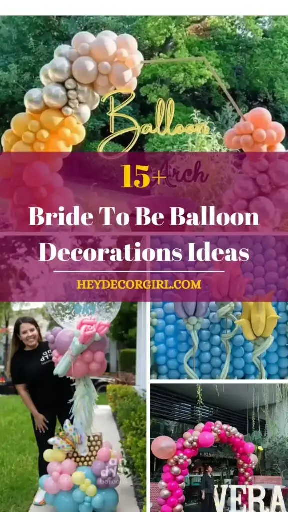Bride To Be Balloon Decorations