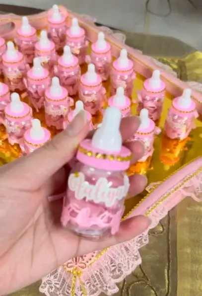 Baby Bottle Centerpiece Decorations