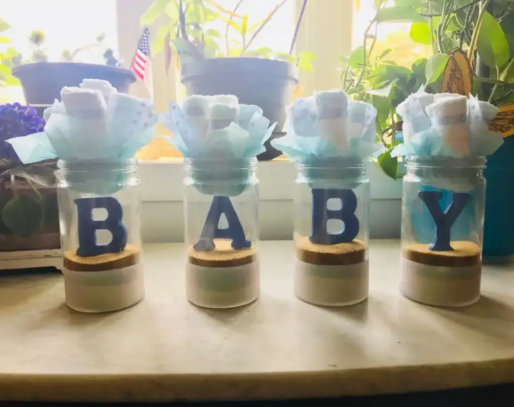 Baby Bottle Centerpiece Decorations