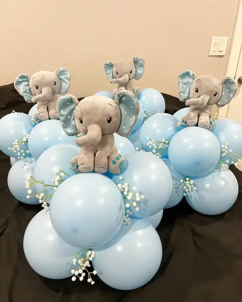 Baby elephant theme decorations