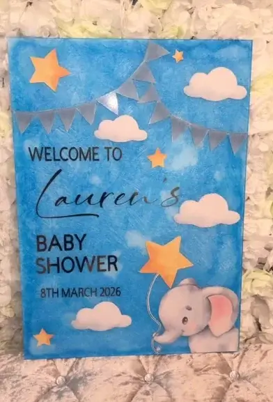 Baby elephant theme decorations