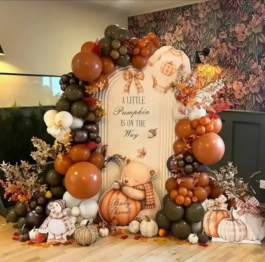 Little Pumpkin Baby Shower Decor