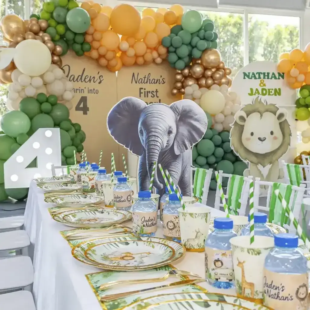 Baby elephant theme decorations