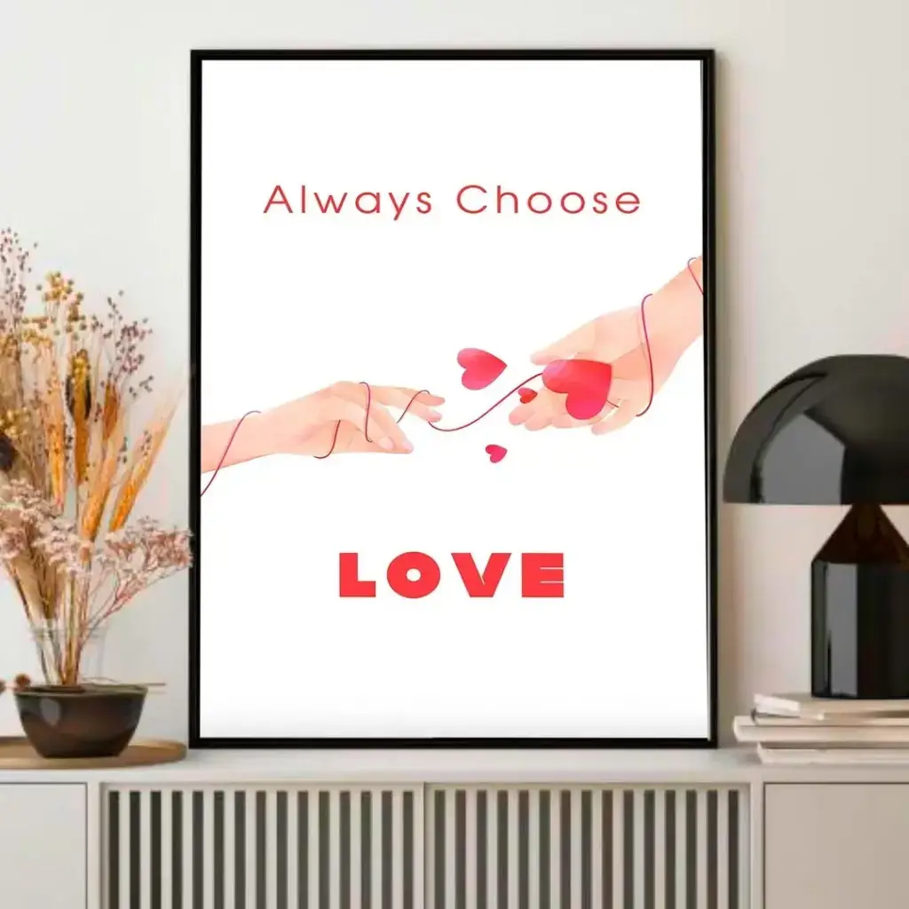 Love Theme Bridal Shower Decor
