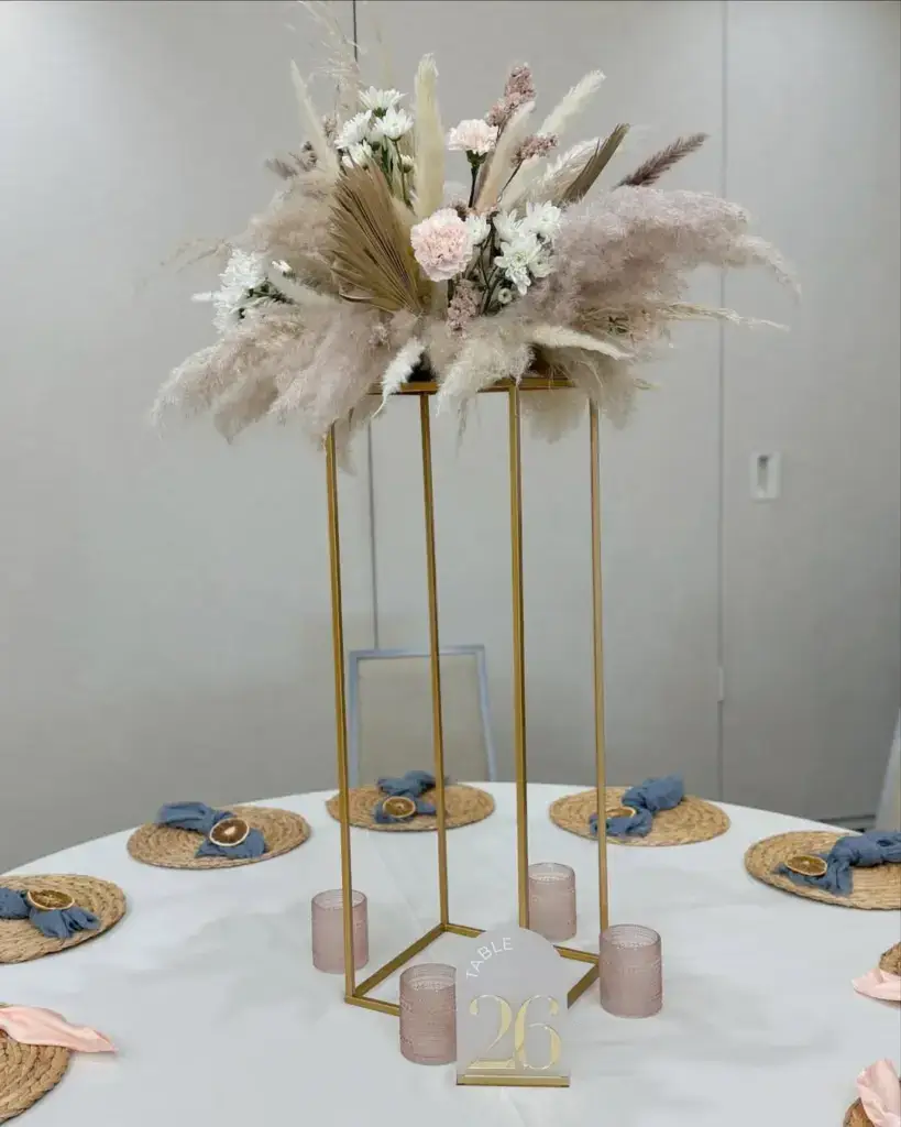 Neutral Boho Baby Shower Decor