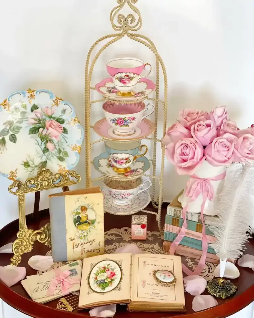 Tea Party Bridal Shower Decor