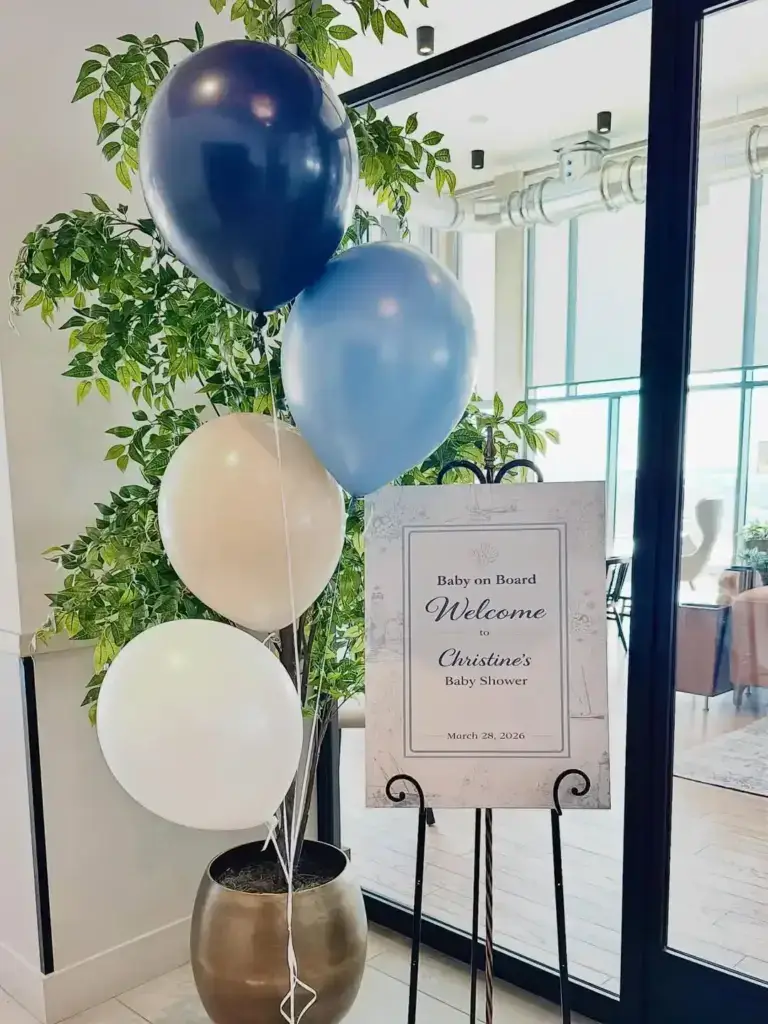 Nautical Baby Shower Decor